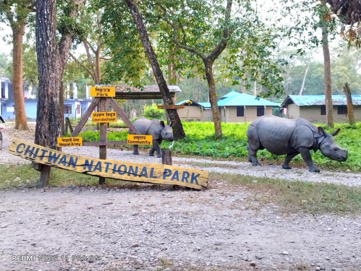 Hotel National Park Sauraha- Homely Stay And Peaceful Location With Jungle Safari Arrangements 外观 照片